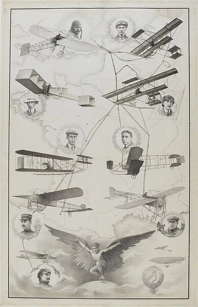 Aviation pioneers of France, 1910