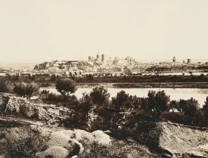 Framed Print : Avignon, ca. 1861. Creator: Edouard Baldus Framed Print : Avignon, ca. 1861. Creator: Edouard Baldus