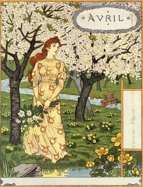 Avril, 1896. Creator: Eugene Samuel Grasset