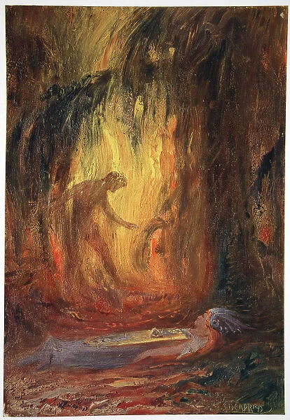 Awakening of Brunnhilde, 1906