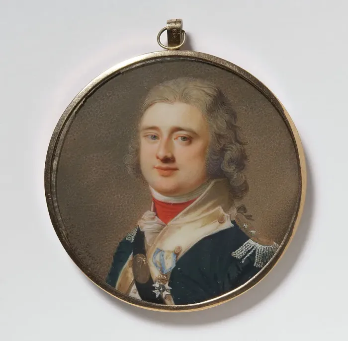 Framed Print : Axel Gabriel de la Gardie (1772-1838), count, 1800. Creator: Giovanni Domenico Bossi Framed Print : Axel Gabriel de la Gardie (1772-1838), count, 1800. Creator: Giovanni Domenico Bossi