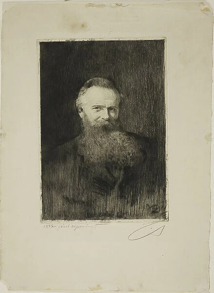 Axel Herman Haig II, 1882. Creator: Anders Leonard Zorn