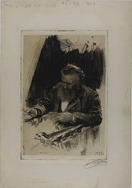 Axel Herman Haig III, 1884. Creator: Anders Leonard Zorn