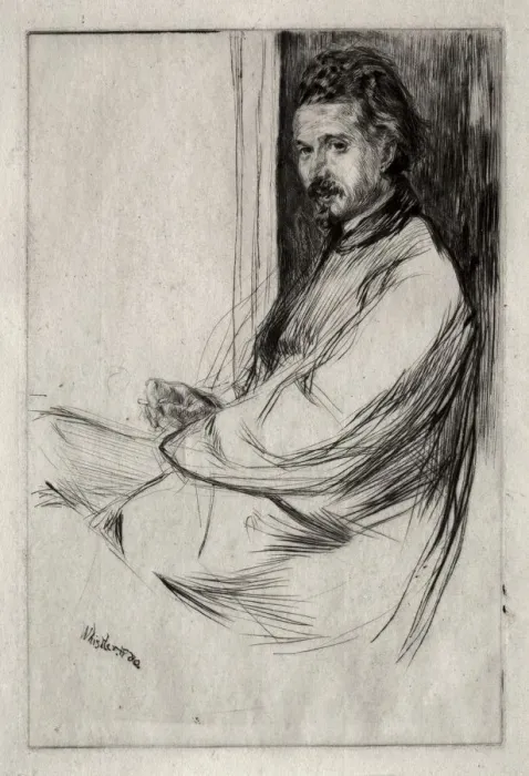 Framed Print : Axenfeld, 1860. Creator: James McNeill Whistler (American, 1834-1903) Framed Print : Axenfeld, 1860. Creator: James McNeill Whistler (American, 1834-1903)