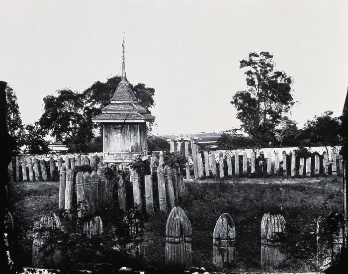Framed Print : Ayuthia, Siam [Thailand], 1865, (1981). Creator: Unknown