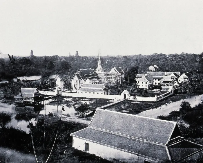 Framed Print : Ayuthia, Siam [Thailand], 1865, (1981). Creator: Unknown