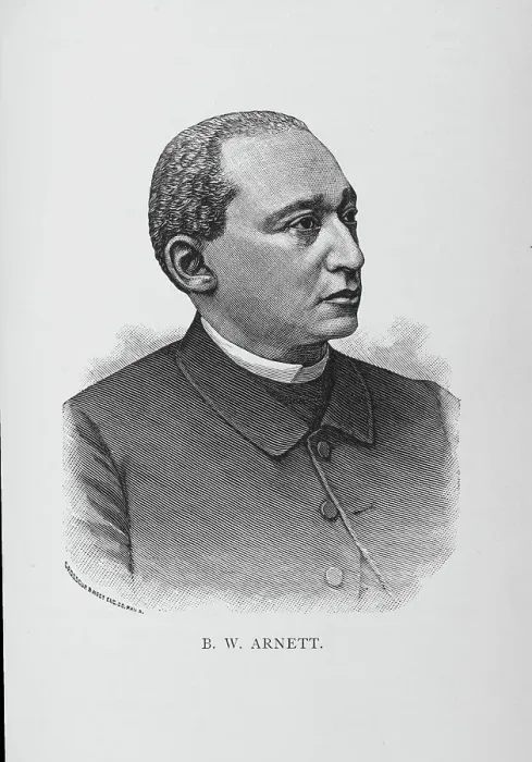 Framed Print : B. W. Arnett, 1887. Creator: Unknown Framed Print : B. W. Arnett, 1887. Creator: Unknown