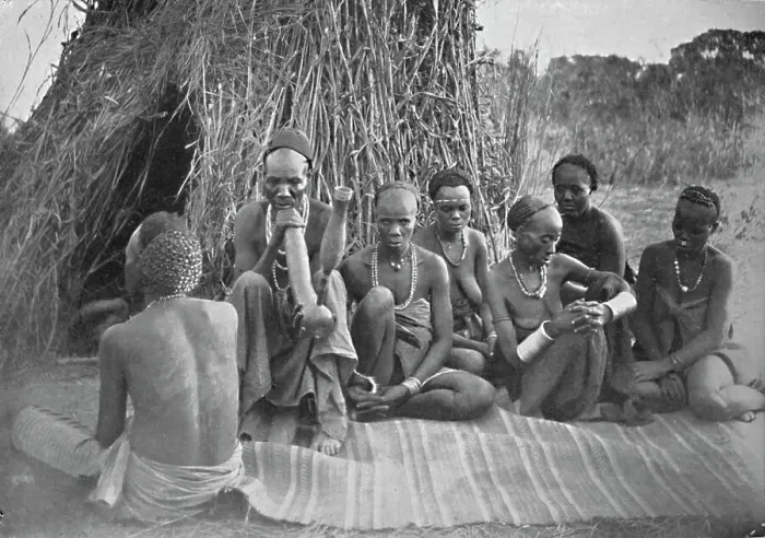 Framed Print : Ba-Bisa people from near Lake Bangweulu: East African Bantu, 1902. Artist: Poulet Weatherley Framed Print : Ba-Bisa people from near Lake Bangweulu: East African Bantu, 1902. Artist: Poulet Weatherley