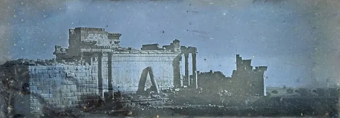Framed Print : Baalbek, 1843-44. Creator: Joseph Philibert Girault De Prangey Framed Print : Baalbek, 1843-44. Creator: Joseph Philibert Girault De Prangey