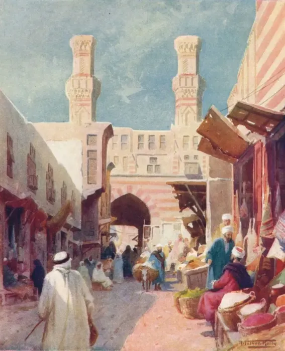 Framed Print : The Bab-Zuweyla, c1880, (1904). Artist: Robert George Talbot Kelly Framed Print : The Bab-Zuweyla, c1880, (1904). Artist: Robert George Talbot Kelly