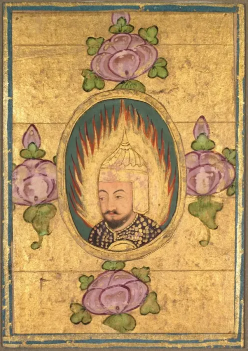 Framed Print : Babar(?), 1700s. Creator: Unknown Framed Print : Babar(?), 1700s. Creator: Unknown