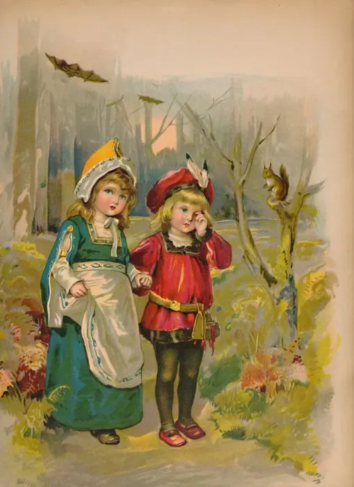 Framed Print : The Babes in the Wood, 1903 Framed Print : The Babes in the Wood, 1903