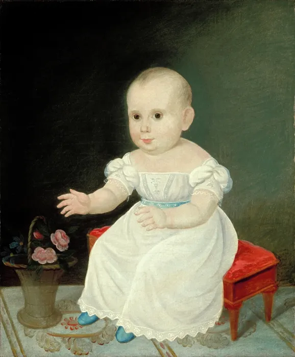Framed Print : Baby, c1830. Creator: Unknown Framed Print : Baby, c1830. Creator: Unknown