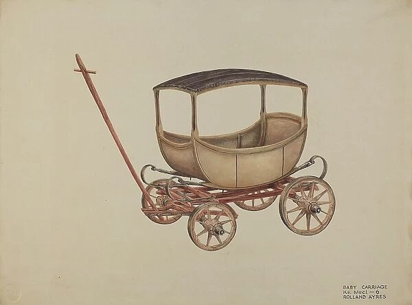 Baby Carriage, 1935 / 1942. Creator: Rolland Ayres