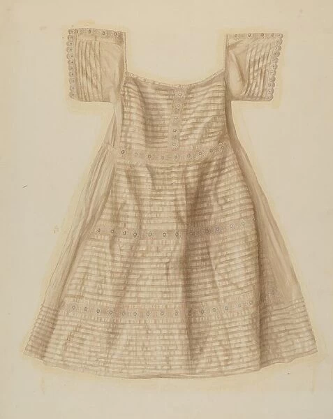 Baby Dress, c. 1939. Creator: Fred Hassebrock