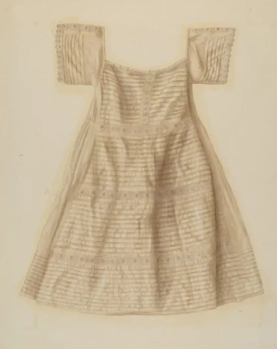 Framed Print : Baby Dress, c. 1939. Creator: Fred Hassebrock Framed Print : Baby Dress, c. 1939. Creator: Fred Hassebrock