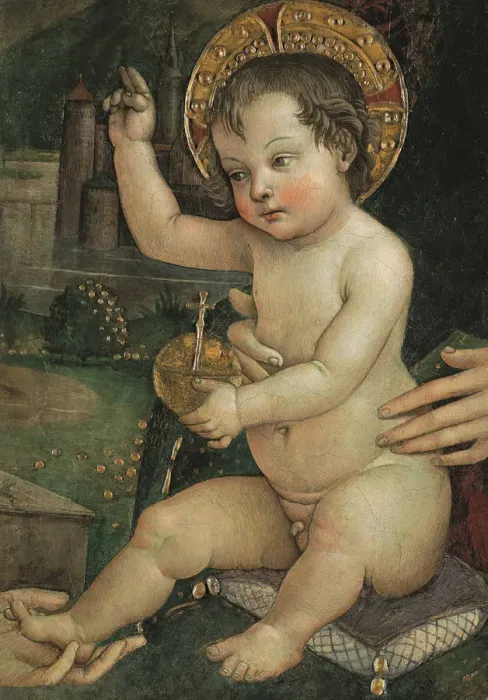 Framed Print : Baby Jesus of the Hands (Il bambin Gesu delle Mani), c. 1492 Framed Print : Baby Jesus of the Hands (Il bambin Gesu delle Mani), c. 1492