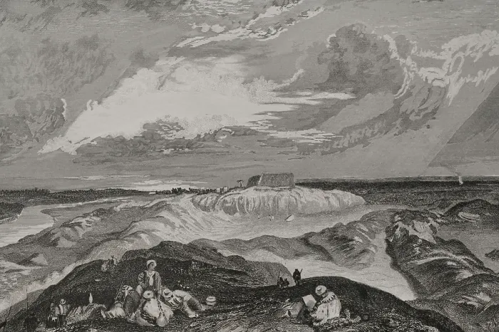 Framed Print : Babylon, 1840. Creator: Aubert Framed Print : Babylon, 1840. Creator: Aubert