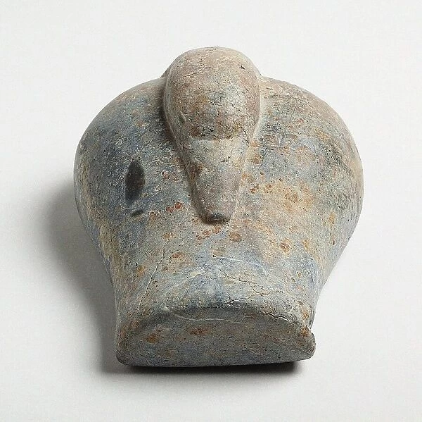 Babylonian stone carved duck, ca 2000 BCE. Creator: Assyrian Art