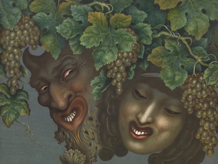 Framed Print : Bacchanalia, 1930. Creator: Nikolay Kalmakov Framed Print : Bacchanalia, 1930. Creator: Nikolay Kalmakov