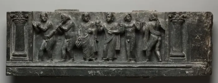 Framed Print : Bacchanalian Relief, 1-100. Creator: Unknown Framed Print : Bacchanalian Relief, 1-100. Creator: Unknown
