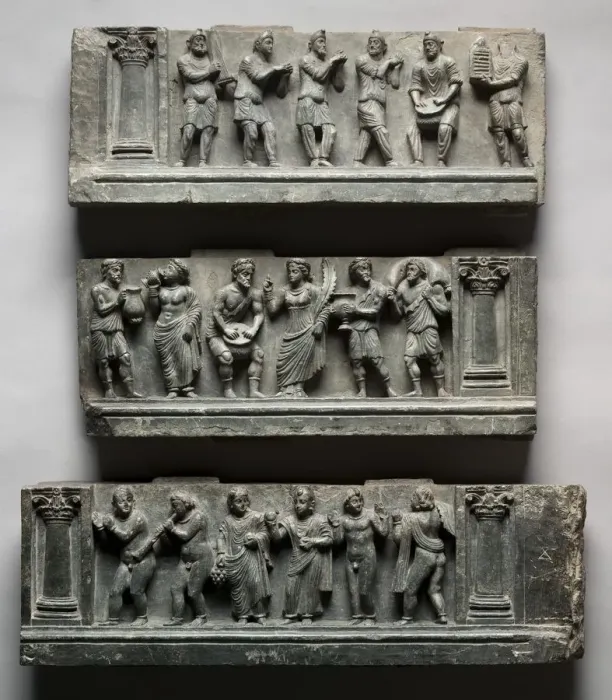 Framed Print : Bacchanalian Relief, 1-100. Creator: Unknown Framed Print : Bacchanalian Relief, 1-100. Creator: Unknown