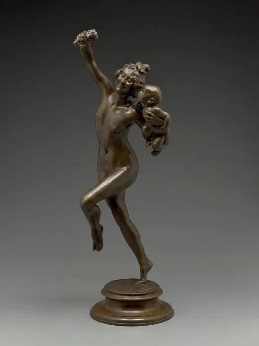 Framed Print : Bacchante and Infant Faun, 1893-1894. Creators: Frederick William MacMonnies, E Gruet Framed Print : Bacchante and Infant Faun, 1893-1894. Creators: Frederick William MacMonnies, E Gruet
