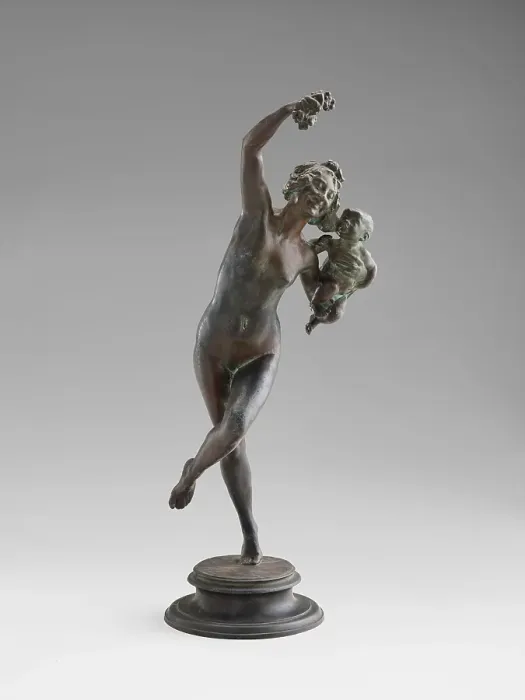 Framed Print : Bacchante and Infant Faun, 1893-1894. Creators: Frederick William MacMonnies, E Gruet Framed Print : Bacchante and Infant Faun, 1893-1894. Creators: Frederick William MacMonnies, E Gruet