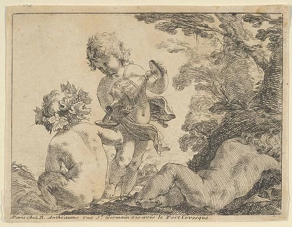 Bacchic Putti, 17th century. 17th century. Creator: Anon