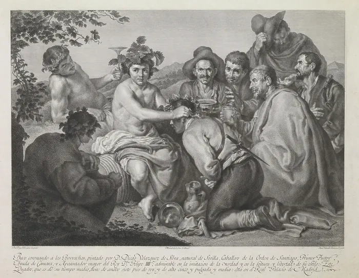 Framed Print : Bacchus, 18th-19th centuries. Creators: Diego Velasquez, Manuel Salvador Carmona Framed Print : Bacchus, 18th-19th centuries. Creators: Diego Velasquez, Manuel Salvador Carmona