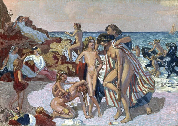 Bacchus and Ariadne, 1907. Artist: Maurice Denis