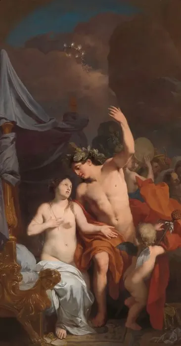 Framed Print : Bacchus and Ariadne, c.1680. Creator: Gerard de Lairesse Framed Print : Bacchus and Ariadne, c.1680. Creator: Gerard de Lairesse