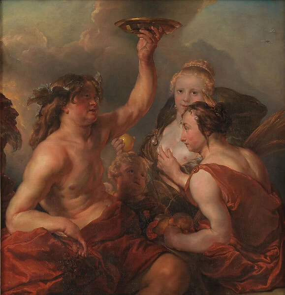 Bacchus, Ceres and Venus, 1612-1655. Creator: Cornelis Schut I