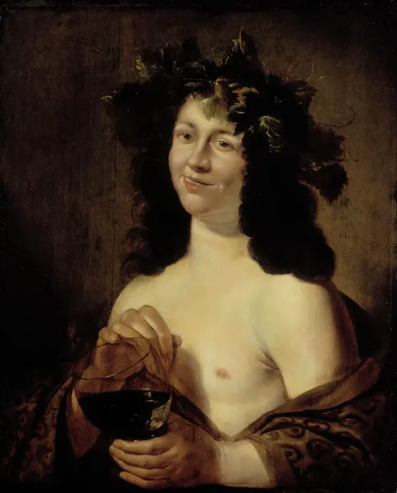 Framed Print : Bacchus. Creator: Follower of Jacob Adriaensz Backer Framed Print : Bacchus. Creator: Follower of Jacob Adriaensz Backer