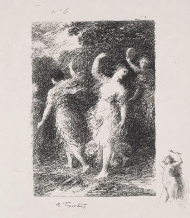 Framed Print : Bacchus. Creator: Henri Fantin-Latour (French, 1836-1904) Framed Print : Bacchus. Creator: Henri Fantin-Latour (French, 1836-1904)
