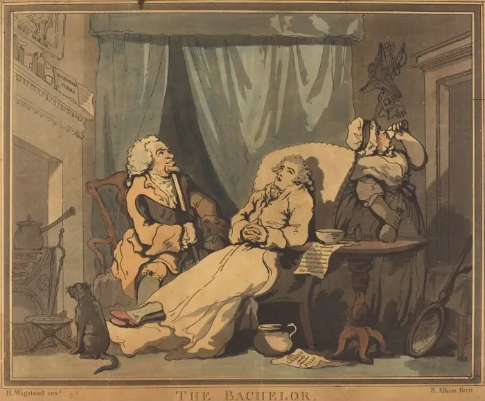 Framed Print : The Bachelor. Creator: Samuel Alken Framed Print : The Bachelor. Creator: Samuel Alken