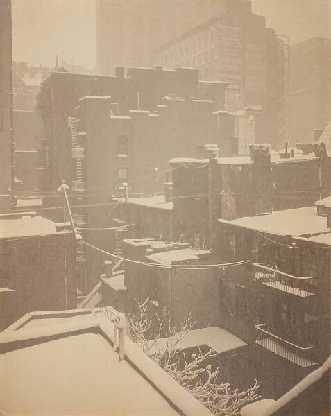 From the Back-Window '291', 1915. Creator: Alfred Stieglitz. From the Back-Window '291', 1915. Creator: Alfred Stieglitz