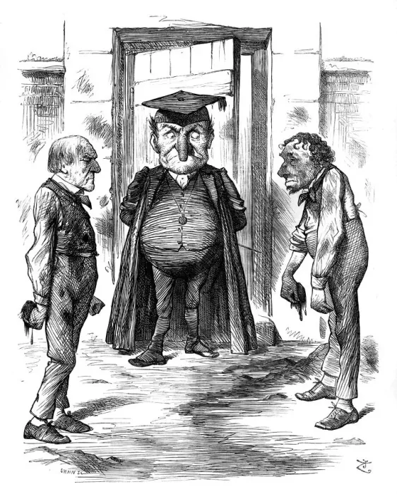 Framed Print : A Bad Example, 1878. Artist: Swain Framed Print : A Bad Example, 1878. Artist: Swain