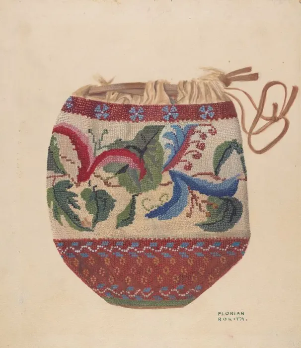 Framed Print : Bag, c. 1936. Creator: Florian Rokita