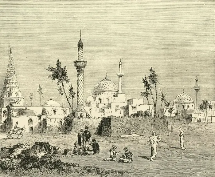 Framed Print : Baghdad, 1890. Creator: Unknown Framed Print : Baghdad, 1890. Creator: Unknown