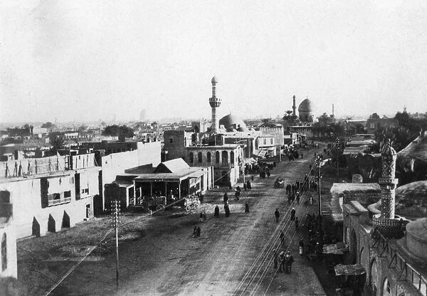 Baghdad fron the north gate, Iraq, 1917-1919