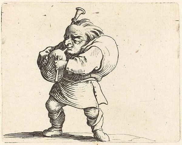 The Bagpipe Player, c. 1622. Creator: Jacques Callot