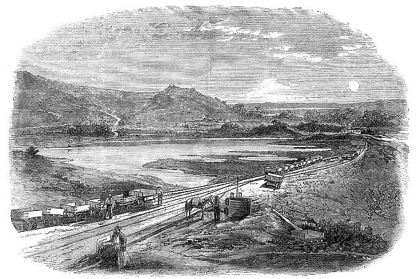 The Bahia Railway, Brazil: Paripe Valley - from a photograph by B. Mulock, 1860. Creator: Unknown