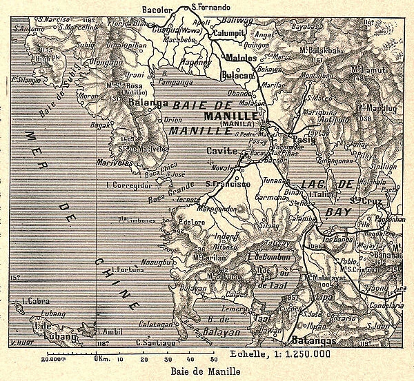 'Baie de Manille; Les Terres Du Pacifique, 1914. Creator: Unknown