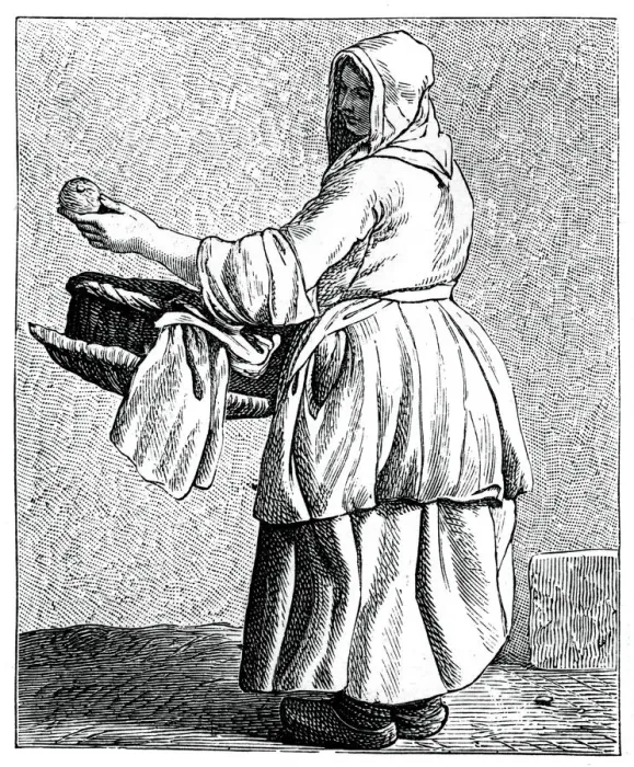 Framed Print : Baked Apples!, 1737-1742. Artist: Bouchardon Framed Print : Baked Apples!, 1737-1742. Artist: Bouchardon
