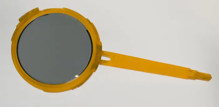 Framed Print : Bakelite hand mirror from dresser set owned by Lena Horne, mid 20th Century Framed Print : Bakelite hand mirror from dresser set owned by Lena Horne, mid 20th Century