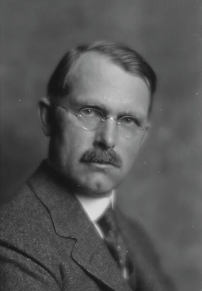 Baker, Ray Stannard, Mr. portrait photograph, 1914 Nov. 23. Creator: Arnold Genthe