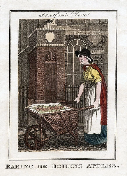 Baking or Boiling Apples, Stratford Place, London, 1805