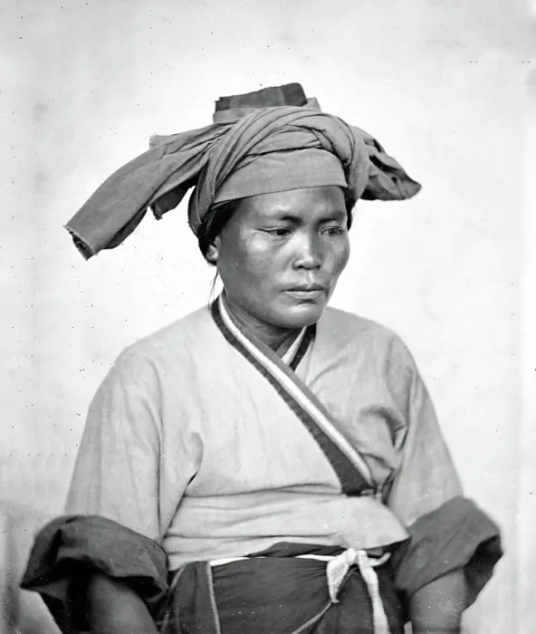 Framed Print : Baksa, Formosa (Taiwan), 1871. Creator: John Thomson Framed Print : Baksa, Formosa (Taiwan), 1871. Creator: John Thomson