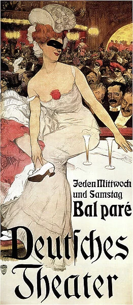 Bal Paré Deutsches Theater, 1905. Creator: Münzer, Adolf (1870-1953)